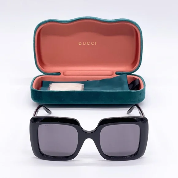 NEW GUCCI GG0896S 001 NEW COLLECTION GUCCI SUNGLASSES GG 0896S FULL PACKAGE - Picture 4 of 12